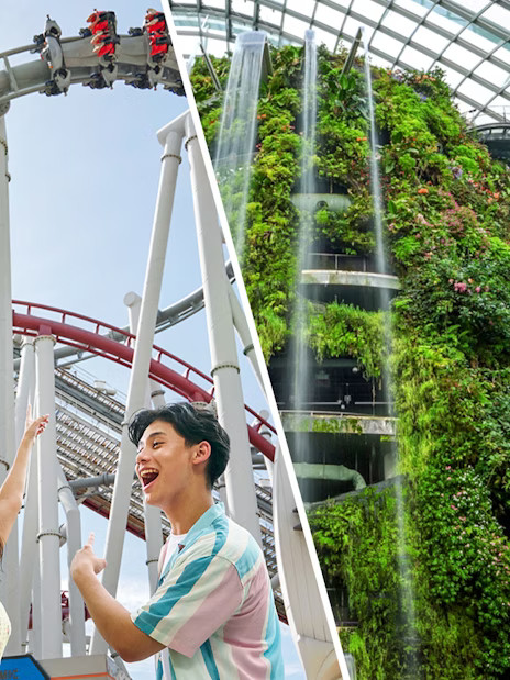 Combo: Universal Studios Singapore + Gardens by the Bay Tickets - Image 1