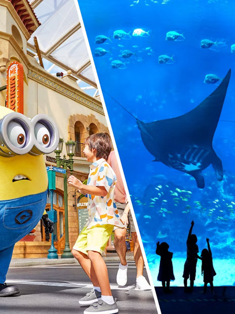 Combo (Save 5%): Universal Studios Singapore + Singapore Oceanarium Tickets - Image 1